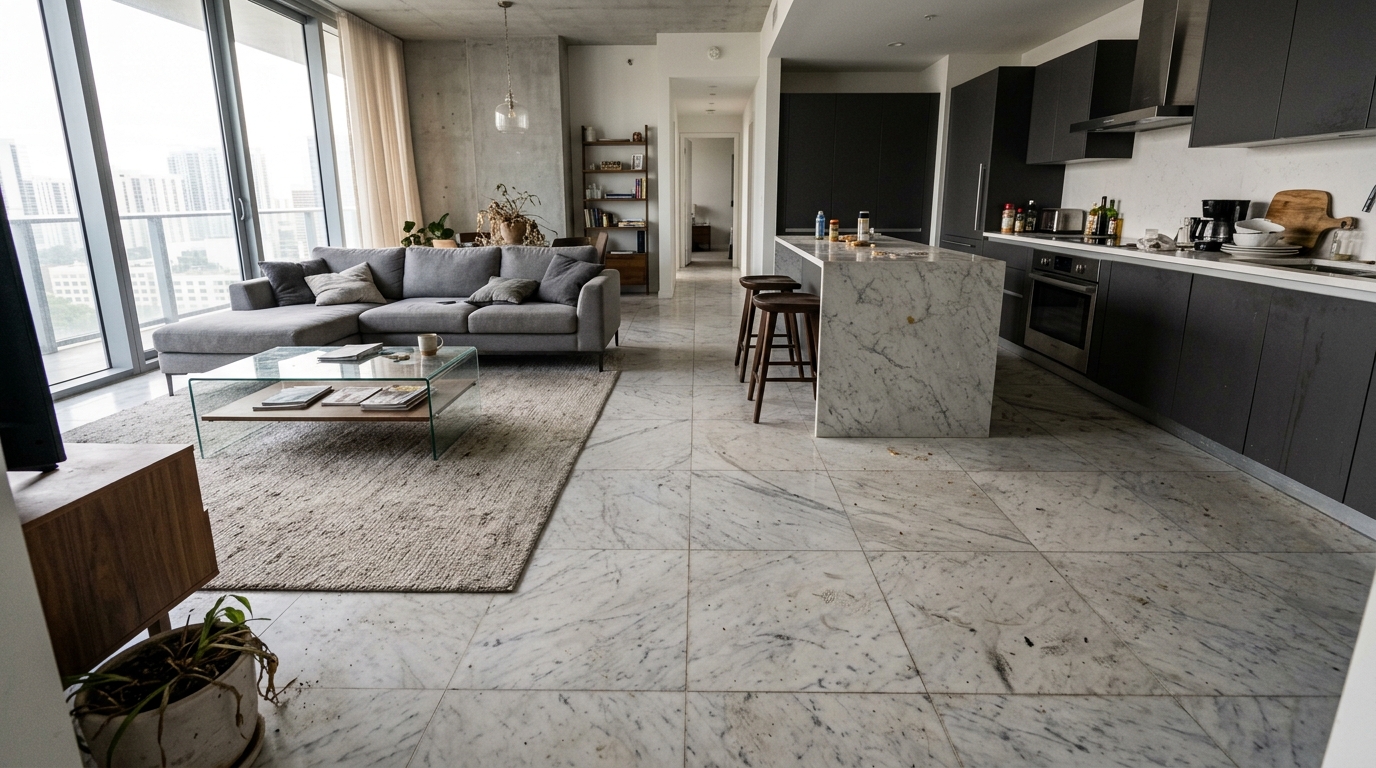 Salon Temizliği – Pırıl Pırıl Dönüşüm Öncesi